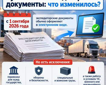 Бумажные экспедиторские документы: перечень случаев расширили