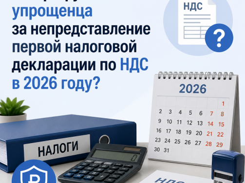 Оштрафуют ли упрощенца за непредставление первой налоговой декларации по НДС в 2026 году?